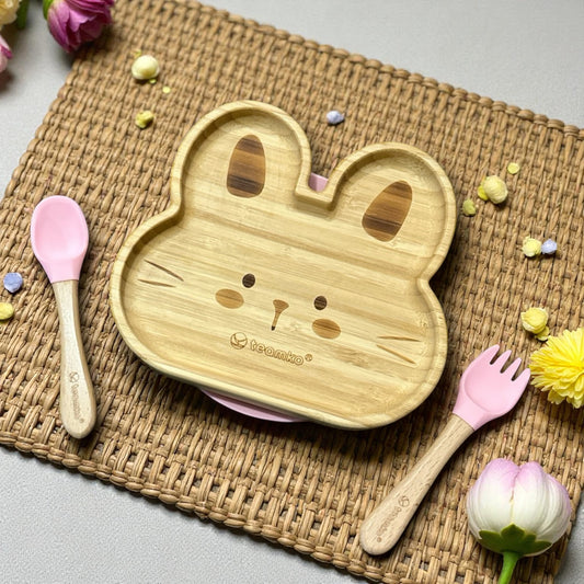 Plato Extendido de Bambú (Conejito)