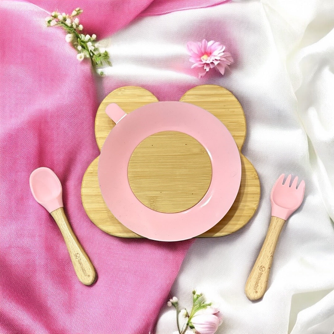 Plato Extendido de Bambú (Conejito)