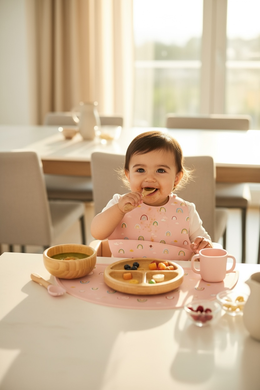 Set de Alimentación (Rosa)