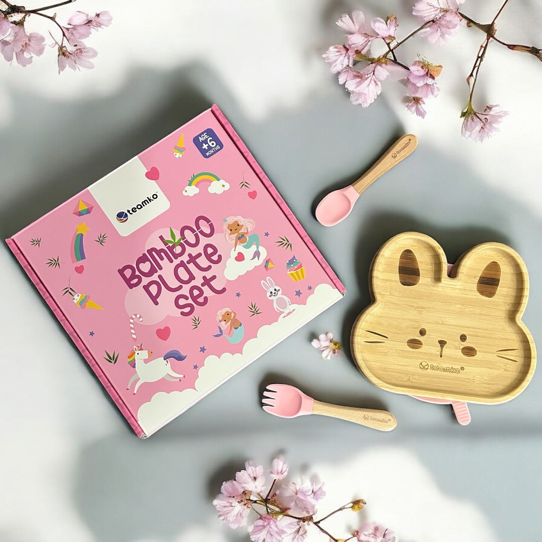 Plato Extendido de Bambú (Conejito)