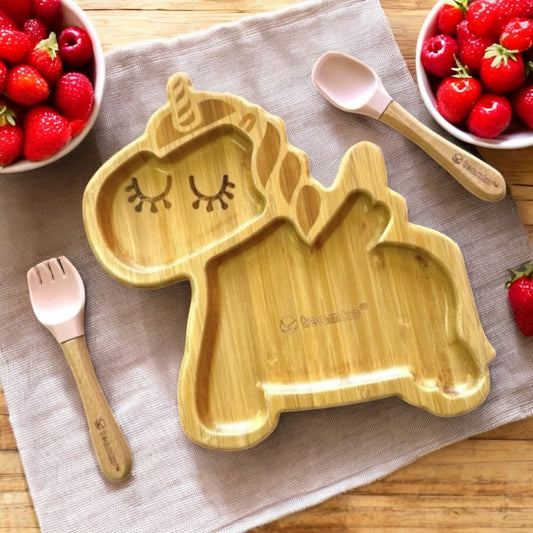 Plato Extendido de Bambú (Unicornio)